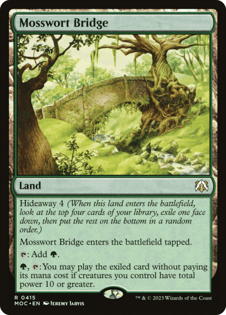 Mosswort Bridge (415) — March of the Machine Commander