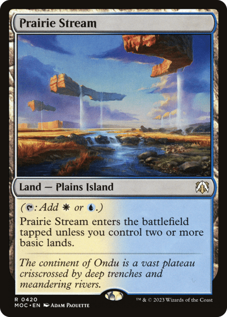 Prairie Stream (420) — March of the Machine Commander