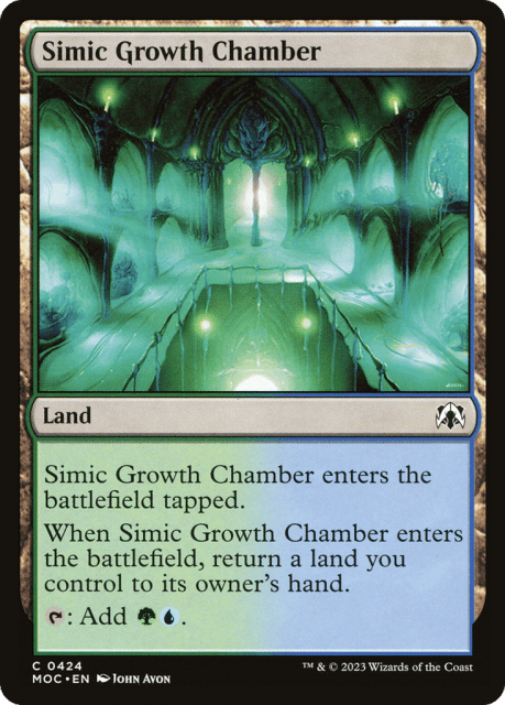 Simic Growth Chamber (424) — March of the Machine Commander