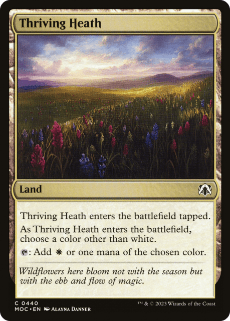 Thriving Heath (440) — March of the Machine Commander