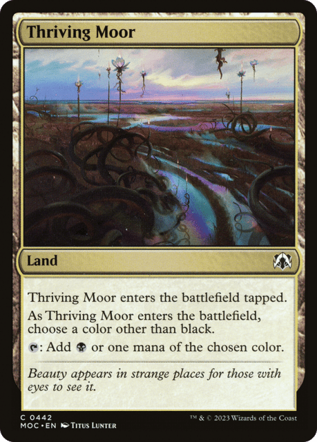 Thriving Moor (442) — March of the Machine Commander