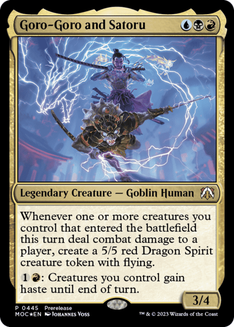 Goro-Goro and Satoru (445) — March of the Machine Commander
