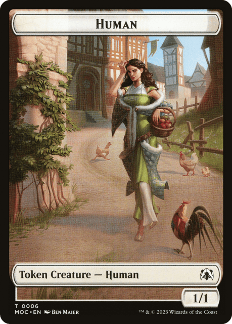 Human (6) — March of the Machine Commander