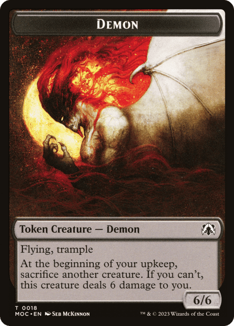 Demon (18) — March of the Machine Commander