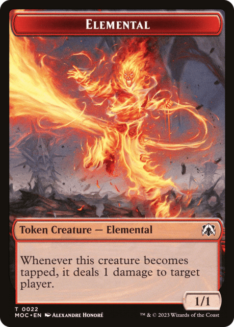 Elemental (22) — March of the Machine Commander