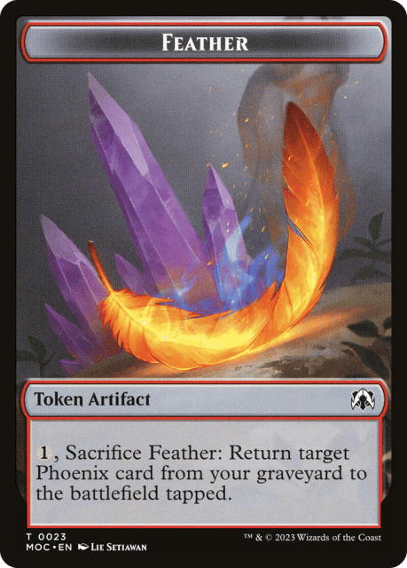 Feather (23) — March of the Machine Commander