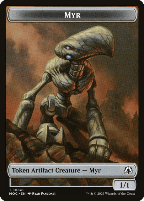 Myr (38) — March of the Machine Commander