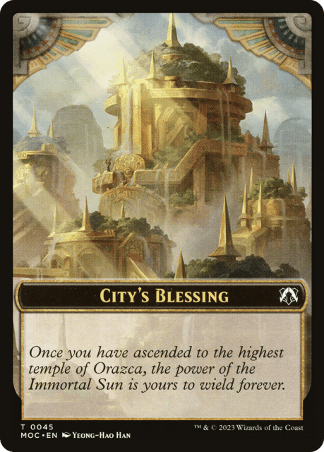 City's Blessing (45) — March of the Machine Commander
