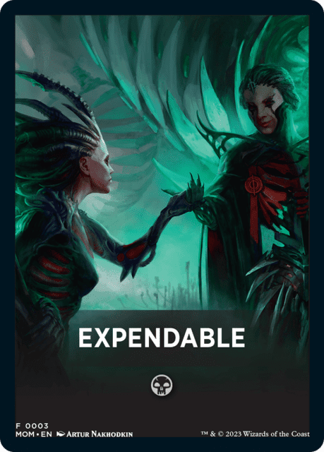 Expendable (3) — March of the Machine Jumpstart Front Cards