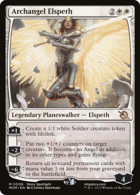 Archangel Elspeth (6) — March of the Machine Promos