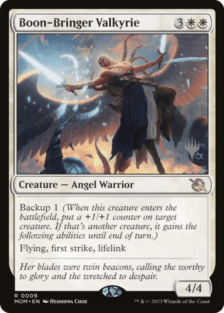 Boon-Bringer Valkyrie (9) — March of the Machine Promos