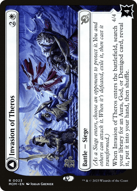 Invasion of Theros // Ephara, Ever-Sheltering (23) — March of the Machine Promos