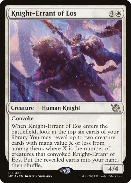 Knight-Errant of Eos (26) — March of the Machine Promos