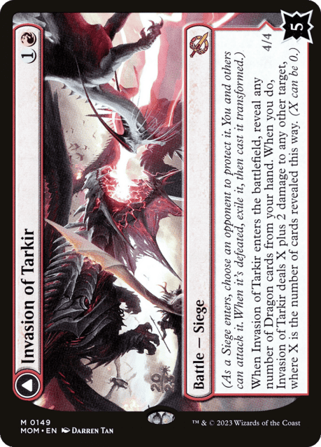 Invasion of Tarkir // Defiant Thundermaw (149) — March of the Machine Promos