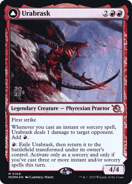 Urabrask // The Great Work (169) — March of the Machine Promos
