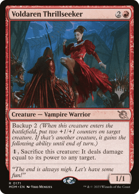 Voldaren Thrillseeker (171) — March of the Machine Promos