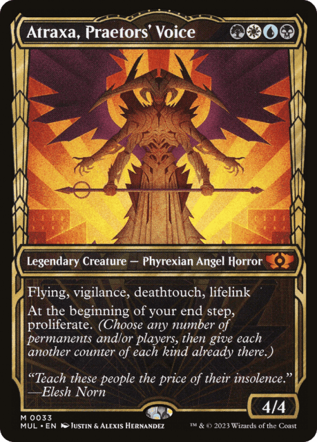Atraxa, Praetors' Voice (33) — Multiverse Legends
