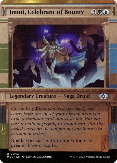 Imoti, Celebrant of Bounty (43) — Multiverse Legends