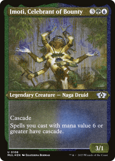 Imoti, Celebrant of Bounty (108) — Multiverse Legends
