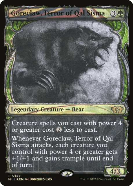 Goreclaw, Terror of Qal Sisma (157) — Multiverse Legends