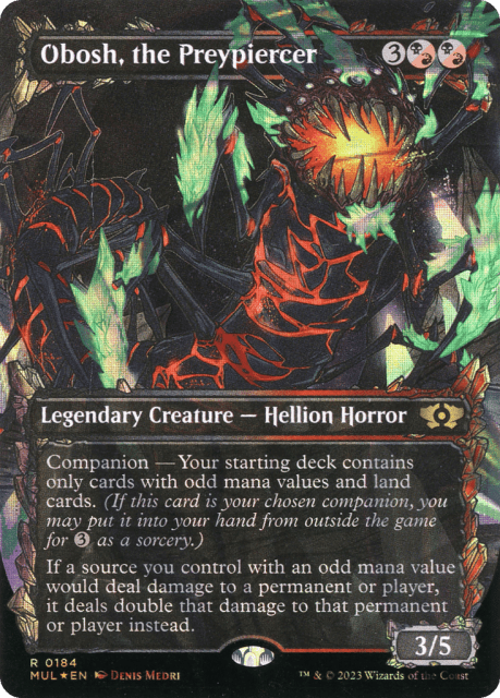 Obosh, the Preypiercer (184) — Multiverse Legends
