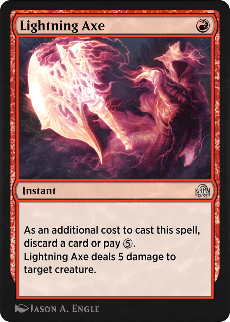 Lightning Axe (166) — Shadows over Innistrad Remastered