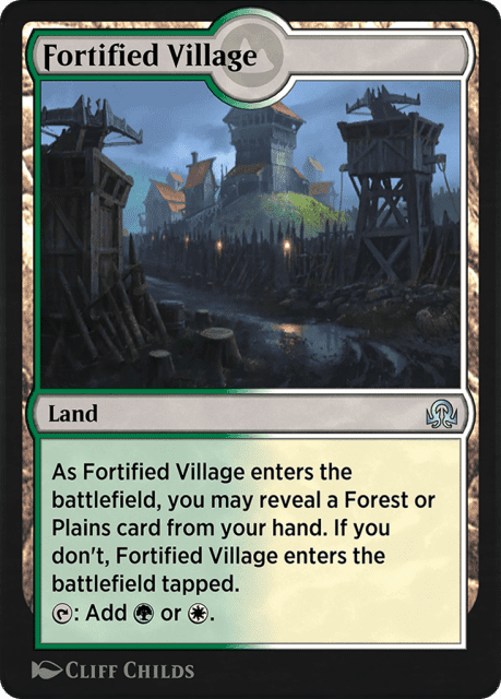 Fortified Village (267) — Shadows over Innistrad Remastered