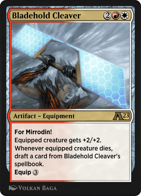 Bladehold Cleaver (18) — Alchemy: Phyrexia
