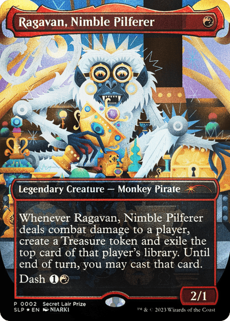 Ragavan, Nimble Pilferer (2) — Secret Lair Showdown
