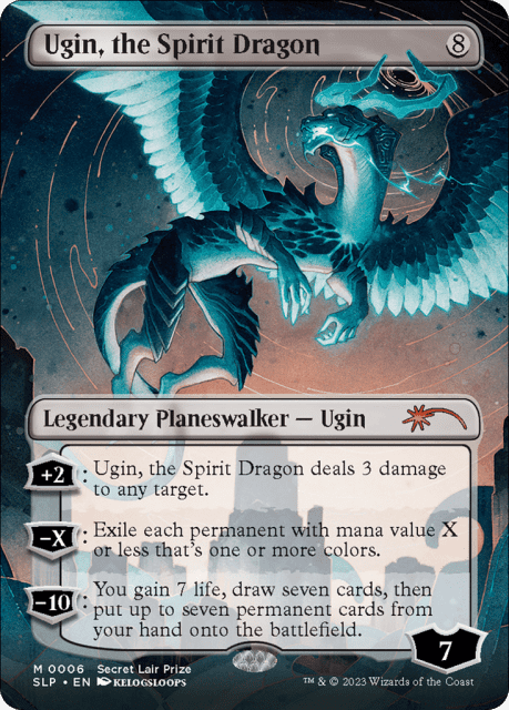Ugin, the Spirit Dragon (6) — Secret Lair Showdown