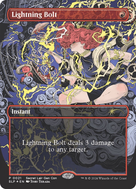 Lightning Bolt (21) — Secret Lair Showdown