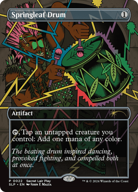 Springleaf Drum (22) — Secret Lair Showdown