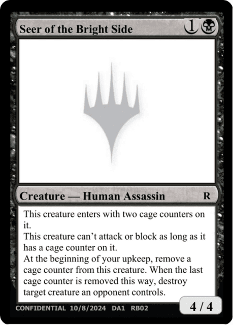 Seer of the Bright Side (RB02) — Unknown Event
