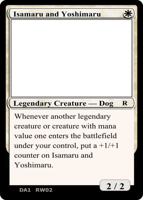 Isamaru and Yoshimaru (RW02b) — Unknown Event