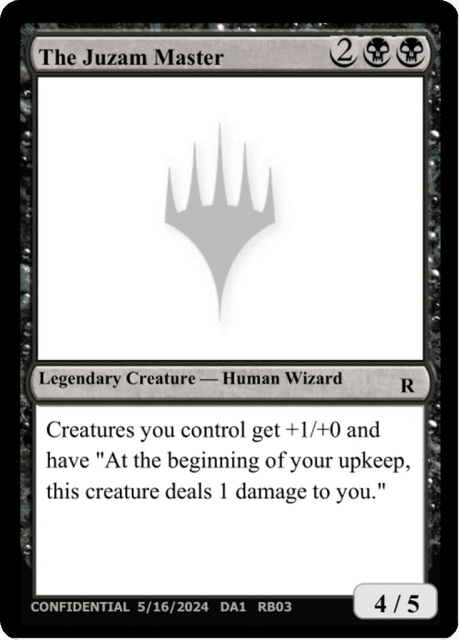 The Juzam Master (RB03e) — Unknown Event
