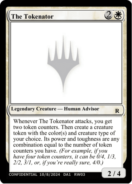 The Tokenator (RW03g) — Unknown Event