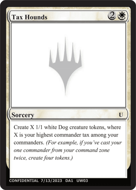 Tax Hounds (UW03) — Unknown Event