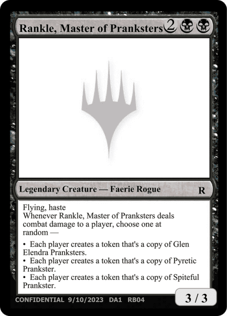 Rankle, Master of Pranksters (RB04e) — Unknown Event