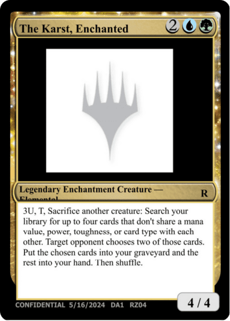 The Karst, Enchanted (RZ04i) — Unknown Event