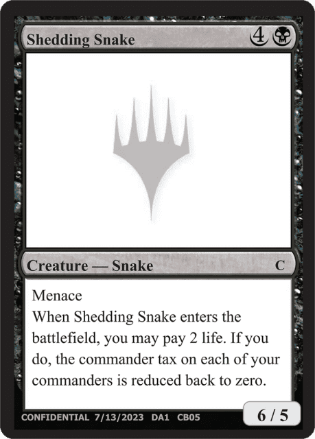 Shedding Snake (CB05) — Unknown Event