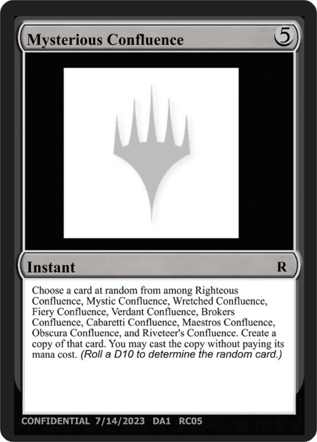 Mysterious Confluence (RC05a) — Unknown Event