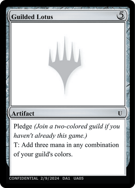 Guilded Lotus (UA05b) — Unknown Event