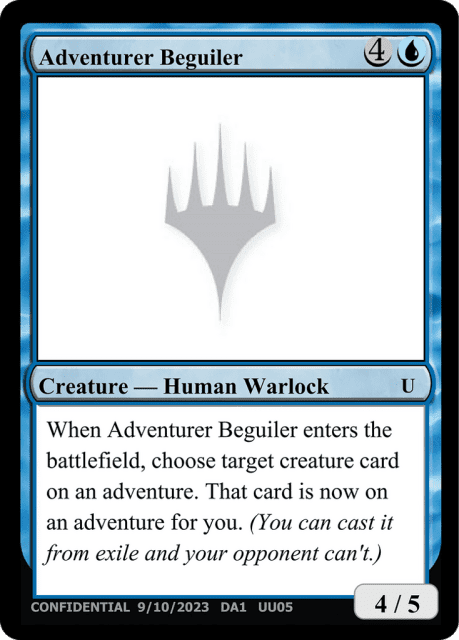 Adventurer Beguiler (UU05) — Unknown Event