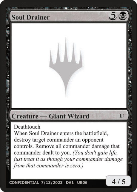 Soul Drainer (UB06) — Unknown Event