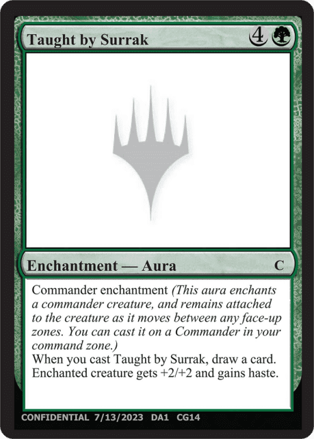 Taught by Surrak (CG14) — Unknown Event