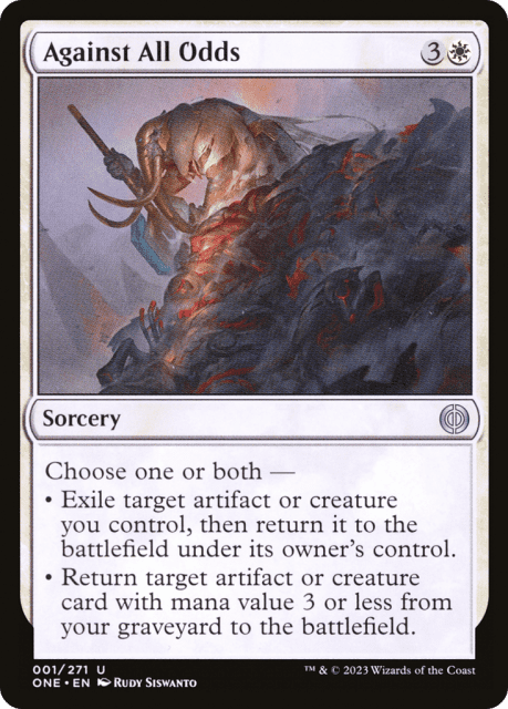Against All Odds (1) — Phyrexia: All Will Be One