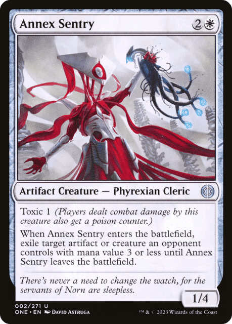 Annex Sentry (2) — Phyrexia: All Will Be One