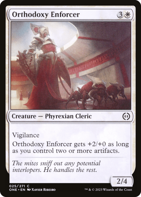 Orthodoxy Enforcer (25) — Phyrexia: All Will Be One