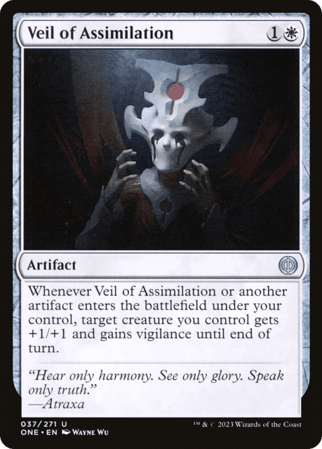 Veil of Assimilation (37) — Phyrexia: All Will Be One