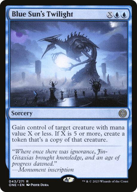 Blue Sun's Twilight (43) — Phyrexia: All Will Be One